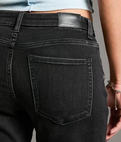 BKE Payton Classic Straight Stretch Jean Washed Black Online
