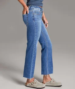 Jeans|Bottoms | BKE Payton Cropped Straight Stretch Jean Cainey