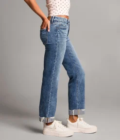 Bottoms | BKE Payton Cropped Straight Stretch Jean Disham