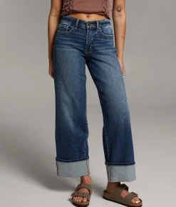 Jeans|Bottoms | BKE Payton Cropped Wide Leg Stretch Jean Casaldi 2