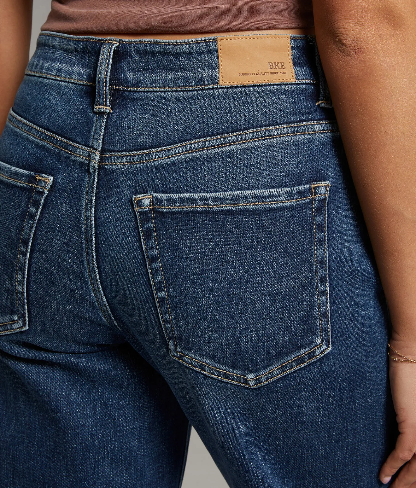 Jeans|Bottoms | BKE Payton Cropped Wide Leg Stretch Jean Casaldi 2