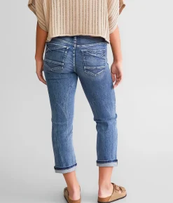 Jeans|Bottoms | BKE Payton Cuffed Stretch Capri Jean Ruddy 2