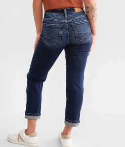 BKE Payton Cuffed Stretch Capri Jean Pardue 3 Best