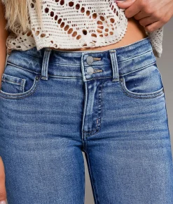 BKE Payton Flare Stretch Jean Foor Best