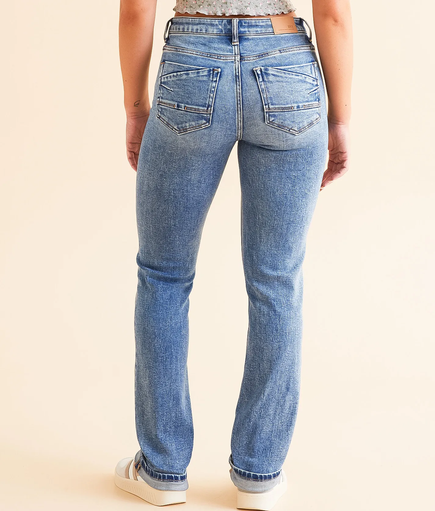 Jeans|Bke Jeans | BKE Payton Straight Cuffed Stretch Jean Koerner
