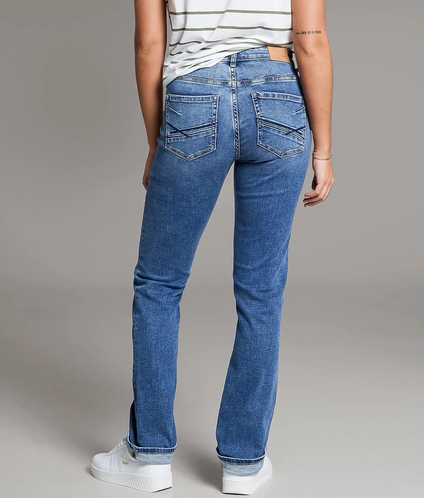 Jeans|Bke Jeans | BKE Payton Straight Stretch Cuffed Jean Hedrig