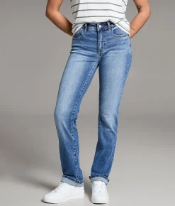 Jeans|Bke Jeans | BKE Payton Straight Stretch Cuffed Jean Hedrig