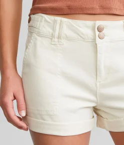 Bottoms|Shorts | BKE Payton Stretch Short Vanilla