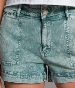 Shorts | BKE Payton Stretch Short Washed Green