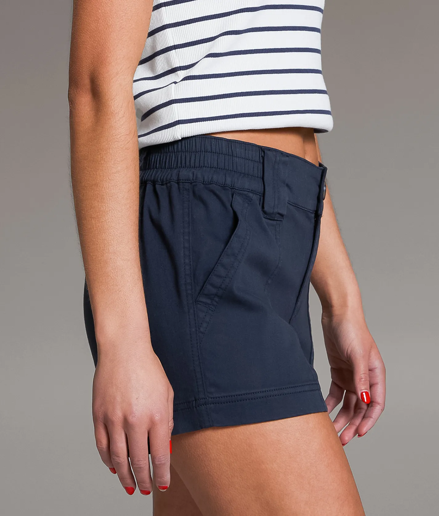 BKE Payton Stretch Short India Ink Clearance