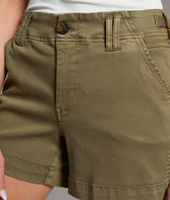 BKE Payton Stretch Short Gothic Olive Hot