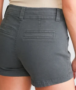 Bottoms|Shorts | BKE Payton Stretch Short Gunmetal
