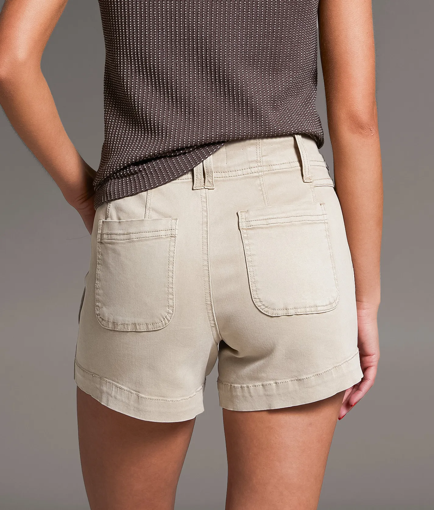 Bottoms|Shorts | BKE Payton Stretch Short Khaki