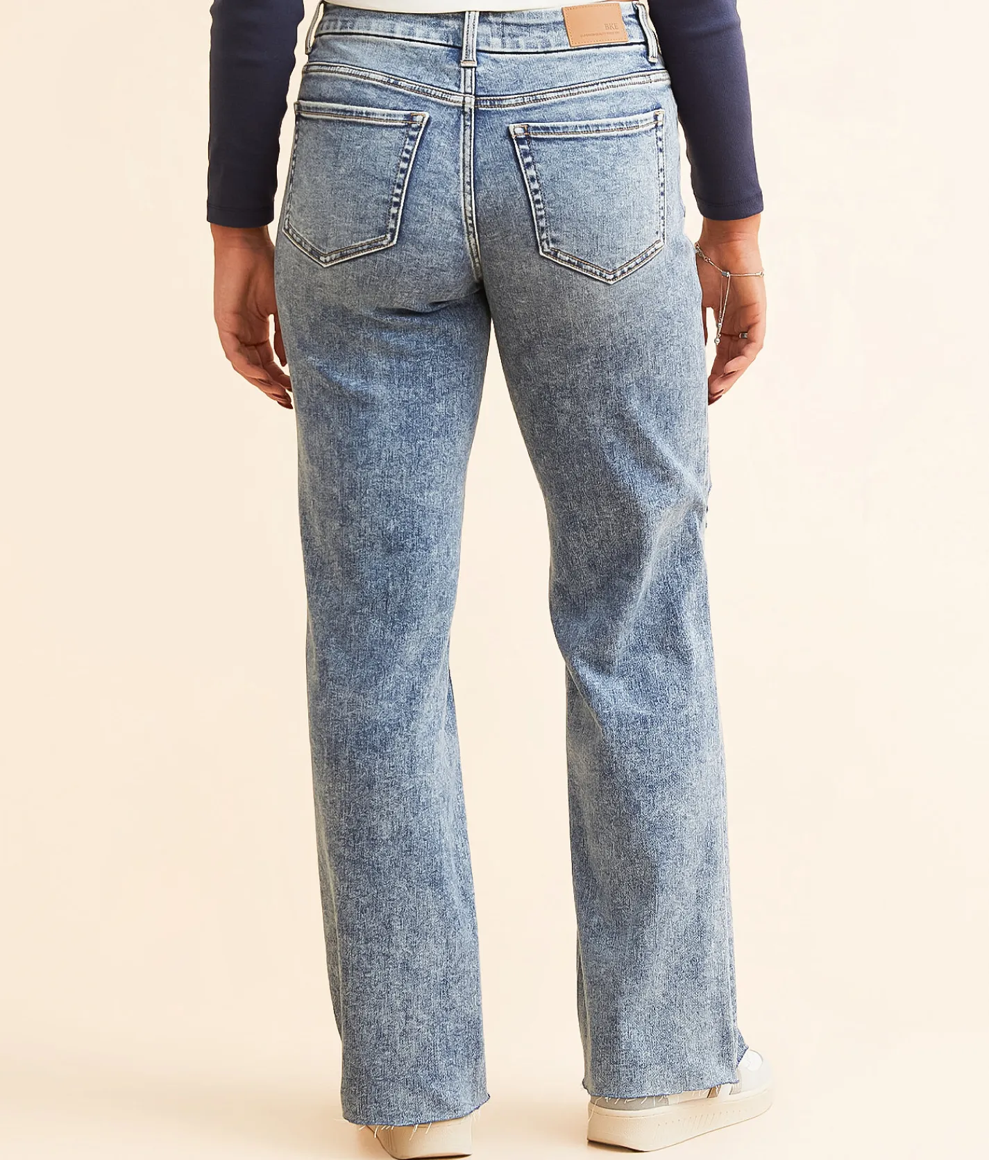 BKE Payton Wide Leg Stretch Jean Germano Hot