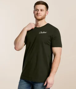 Pendleton Harding Skull T-Shirt Dark Olive Online