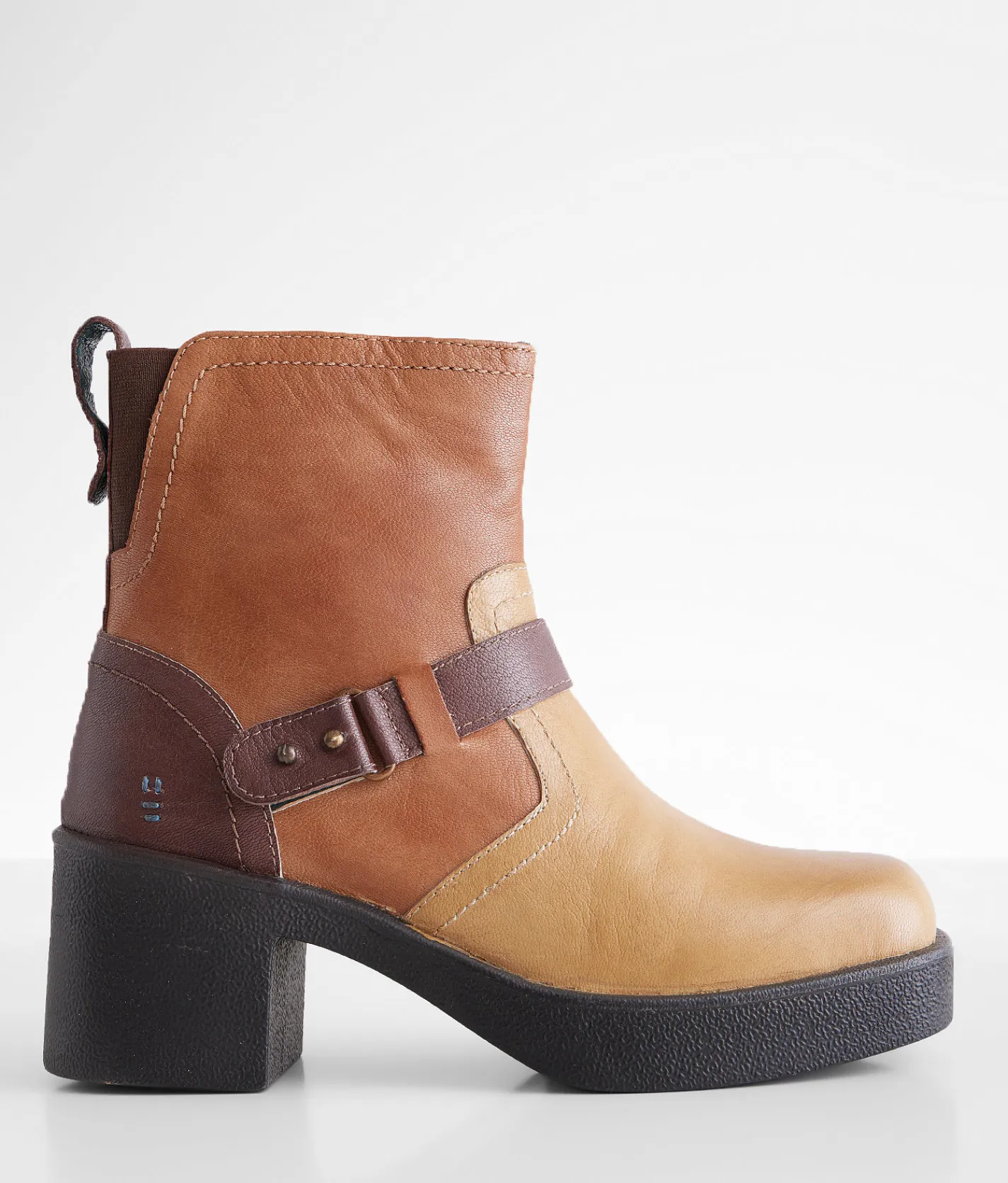 Roan by Bed Stu Penultimate Leather Ankle Boot Cafe Latte HD New