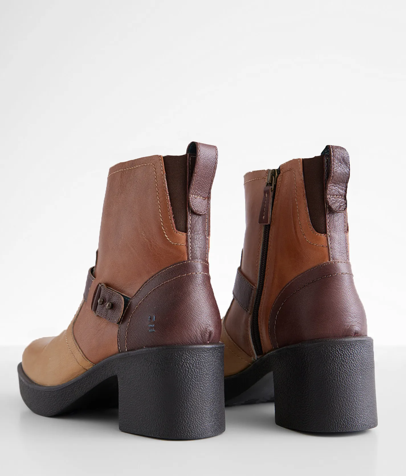 Roan by Bed Stu Penultimate Leather Ankle Boot Cafe Latte HD New