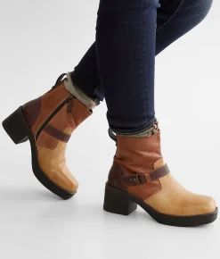Roan by Bed Stu Penultimate Leather Ankle Boot Cafe Latte HD New