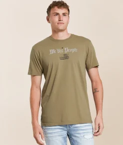 Howitzer People Creed T-Shirt Camel Sale