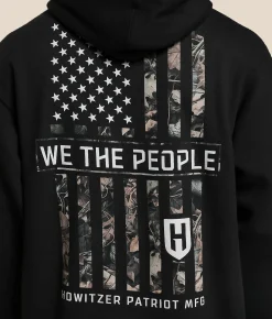 Tops | Howitzer People Stamp Hooded Sweatshirt Black
