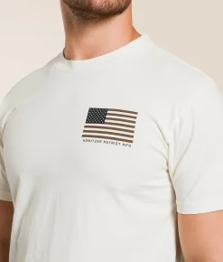 Howitzer People Stamp T-Shirt Antique White Discount