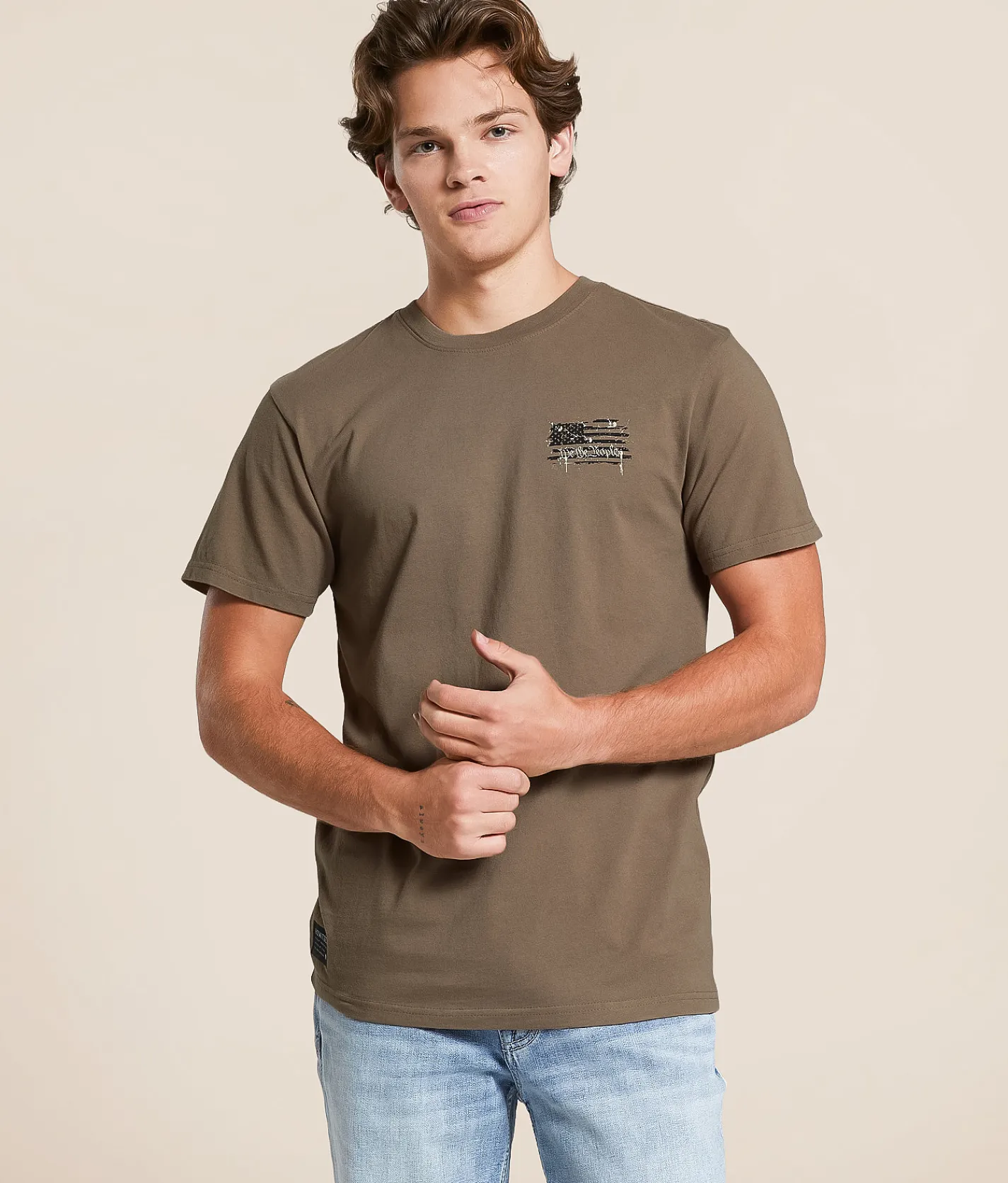 Howitzer People T-Shirt Walnut Hot