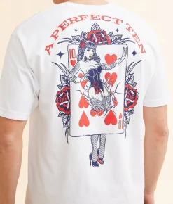 Graphic T-Shirts | Sullen Perfect 10 T-Shirt White