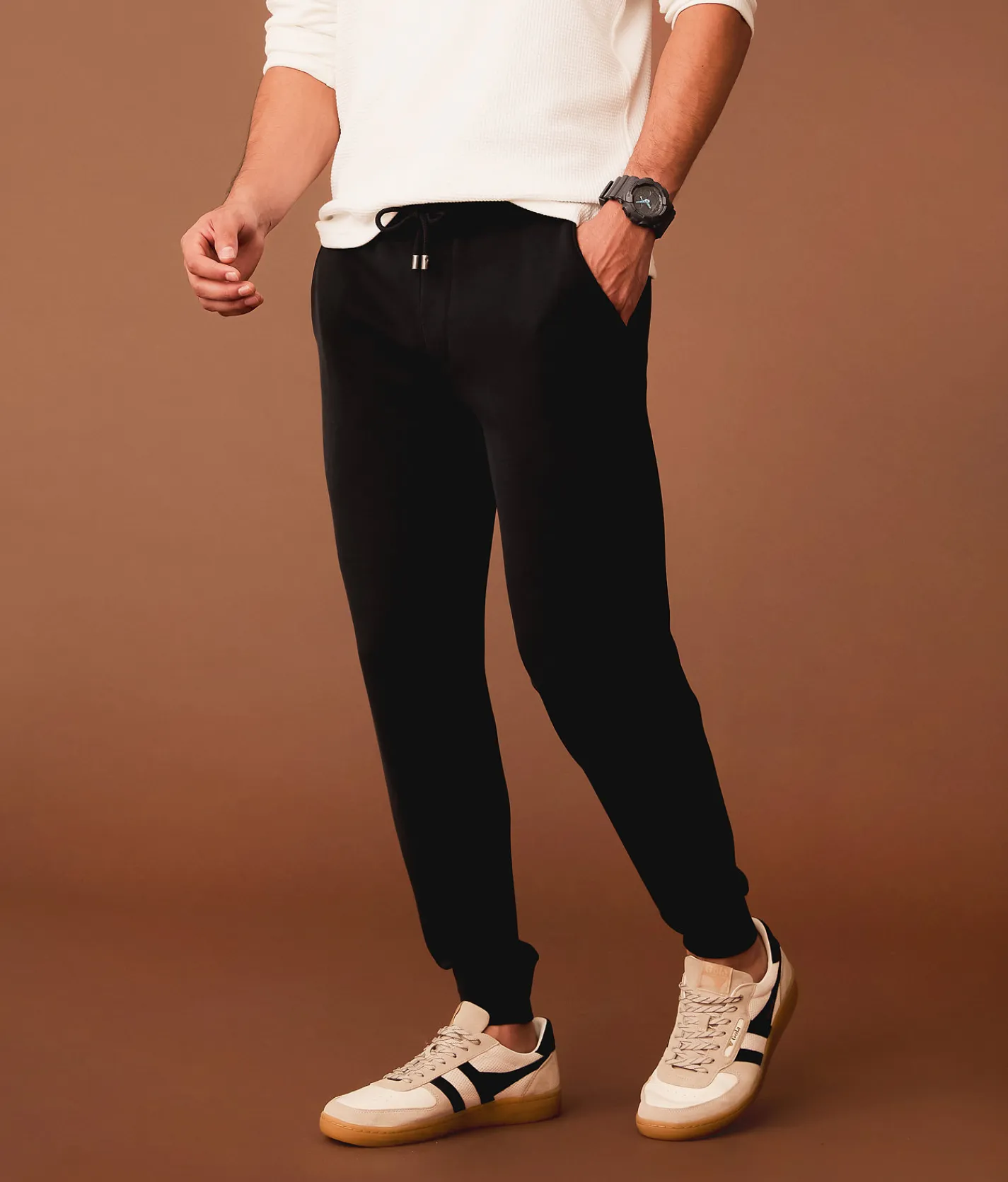 Bottoms|Activewear | Outpost Makers Performance Knit Jogger Black