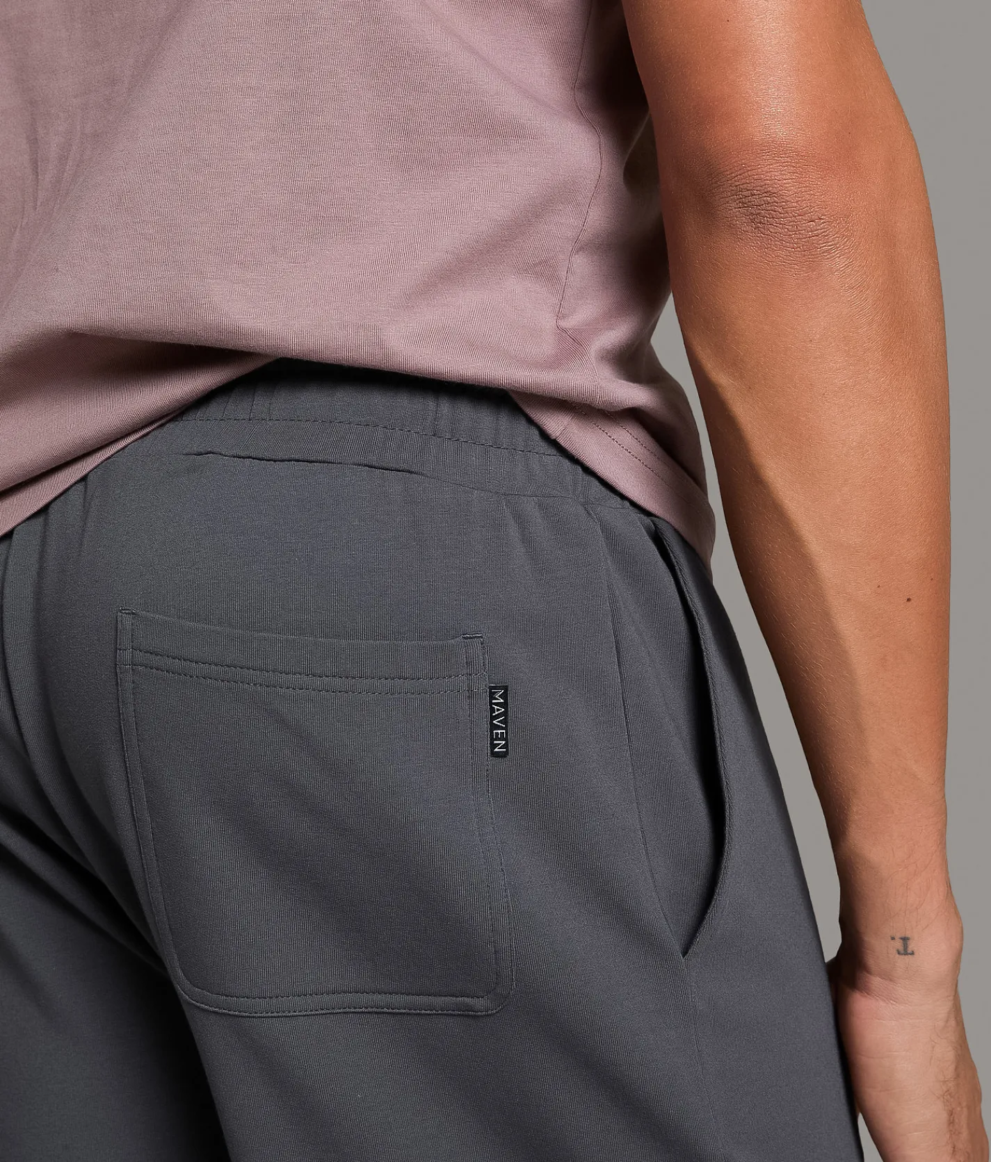 Bottoms|Shorts | Maven Co-op Performance Knit Lounge Short Blackened Pear
