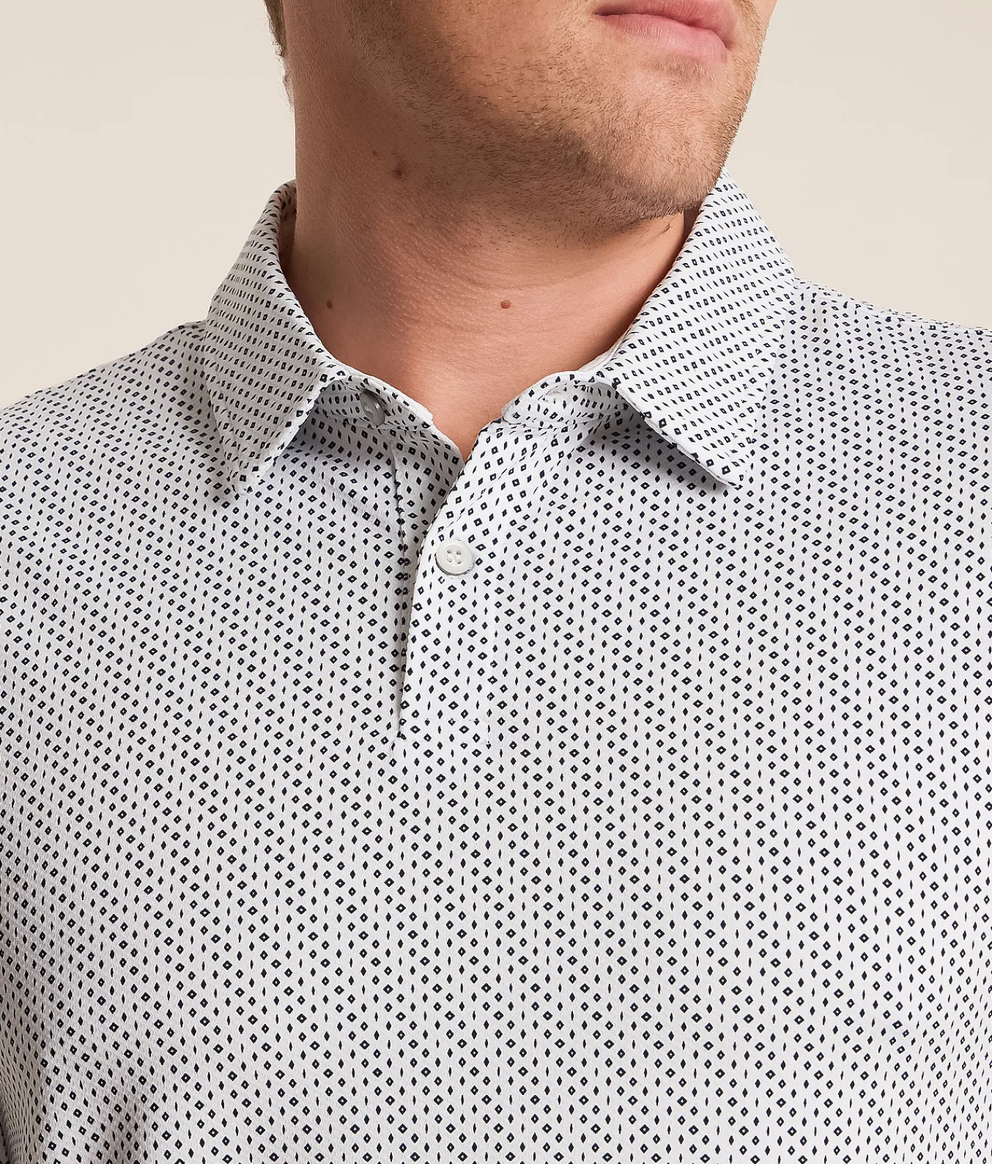 J.B. Holt Performance Polo Bright White Hot