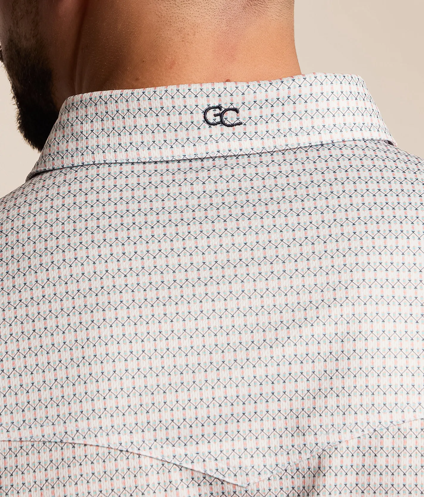 Tops | Gentry County Performance Polo White