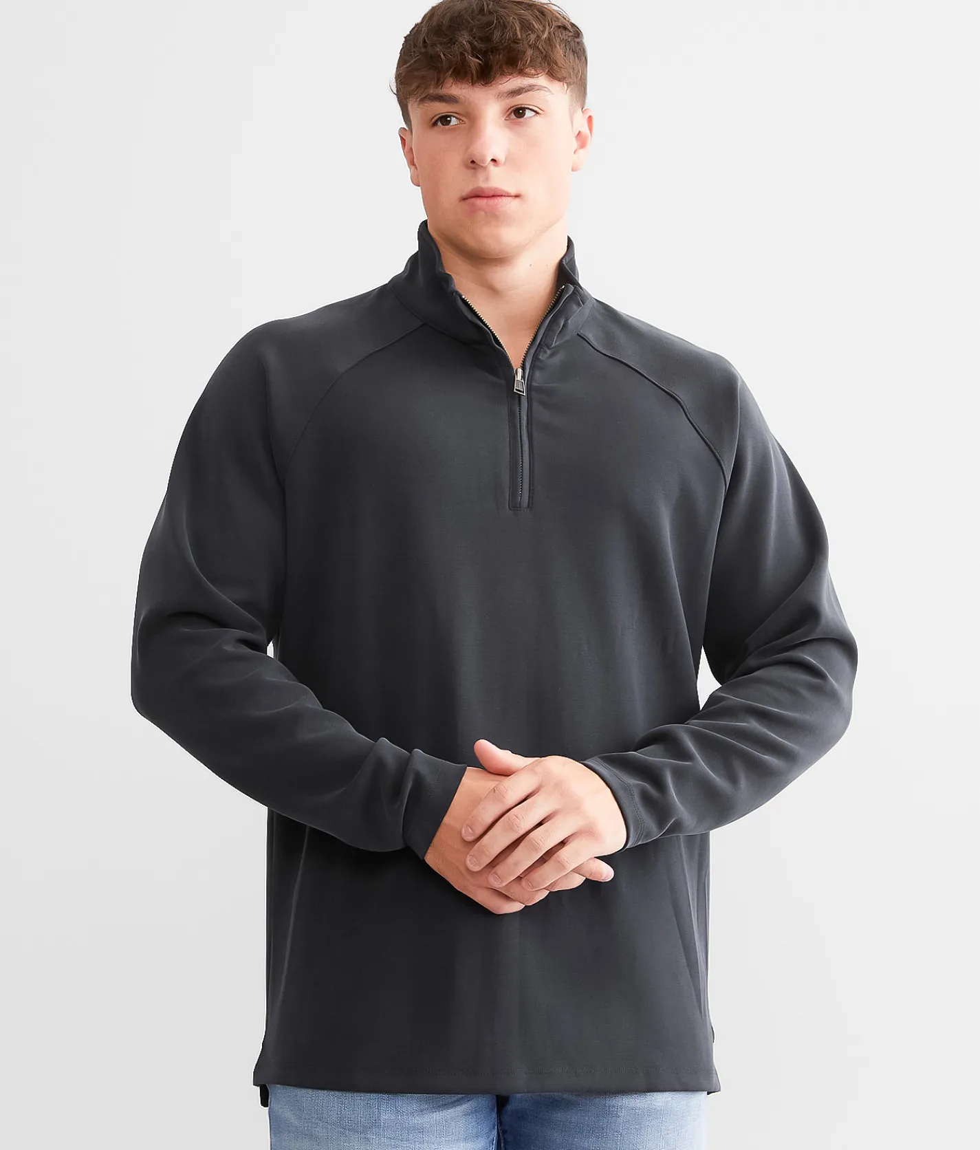 Activewear | Outpost Makers Performance Quarter Zip Pullover Stormy Sea
