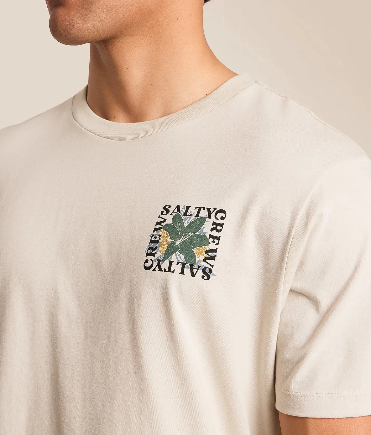 Tops|Graphic T-Shirts | Salty Crew Petal T-Shirt Bone