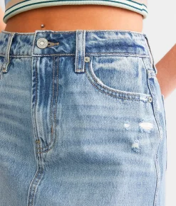 Bottoms | HIDDEN Peyton Denim Skirt Medium