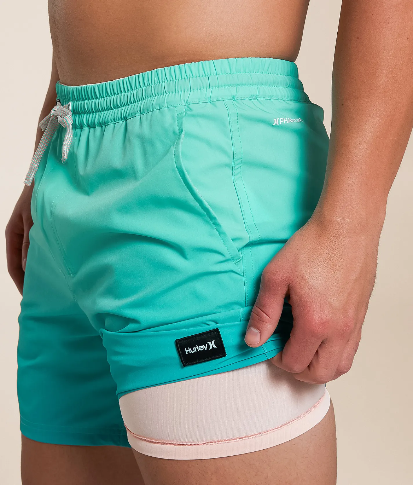 Hurley Phantom Eco Poolside Stretch Swim Trunks Seadoo Online