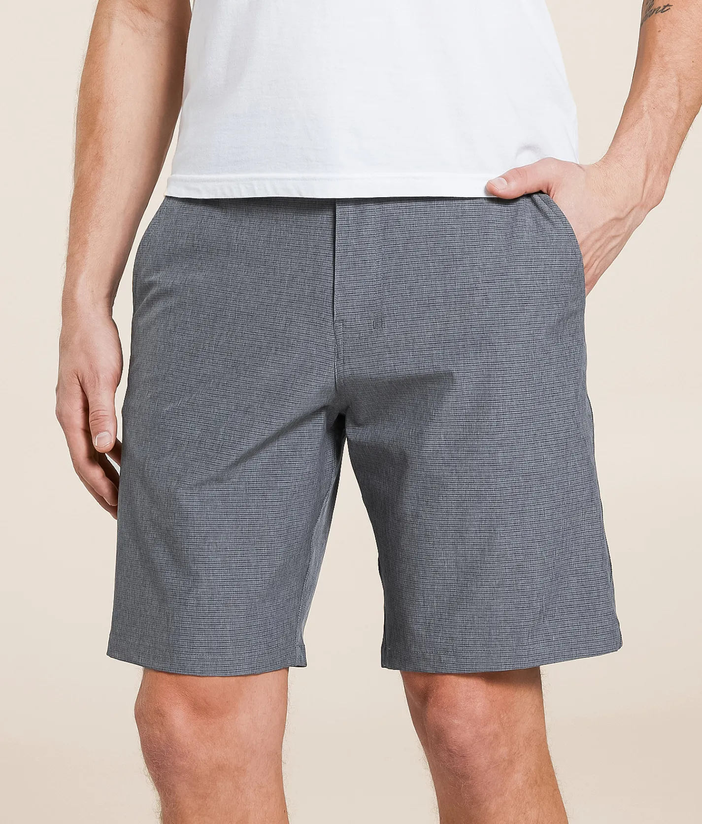 Hurley Phantom Equator Stretch Short Black Particle New
