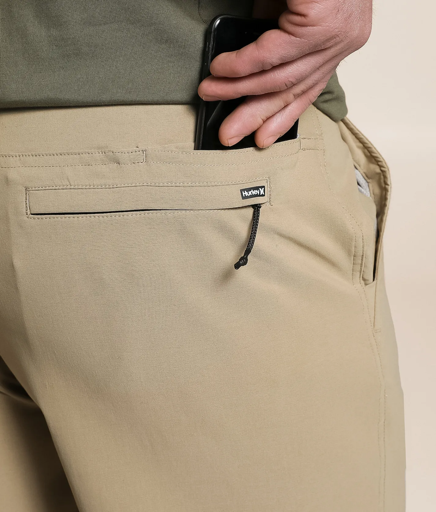 Bottoms|Shorts | Hurley Phantom Hiker Hybrid Stretch Short Black