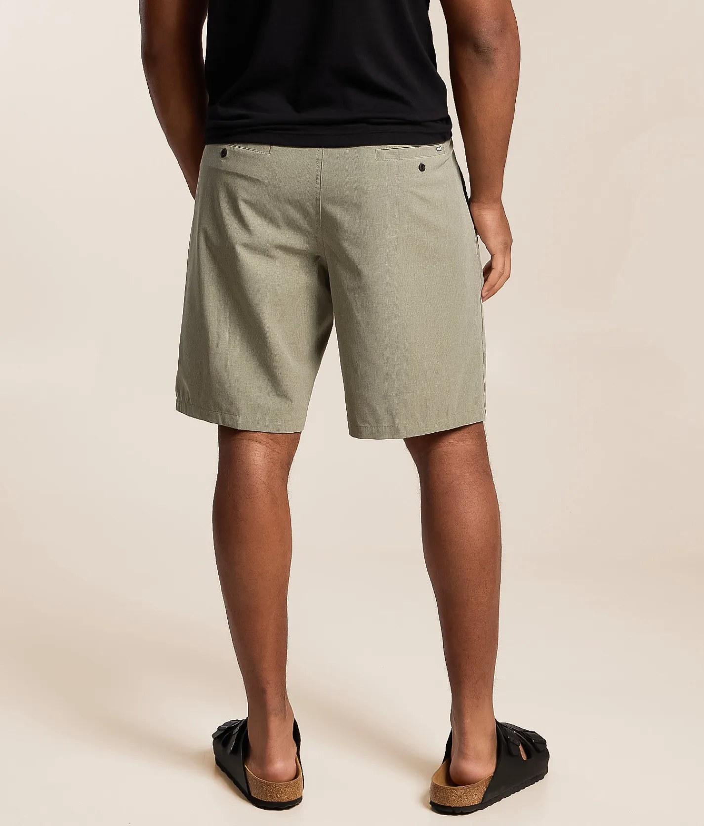 Hurley Phantom Microcheck Hybrid Stretch Short Olive Sale