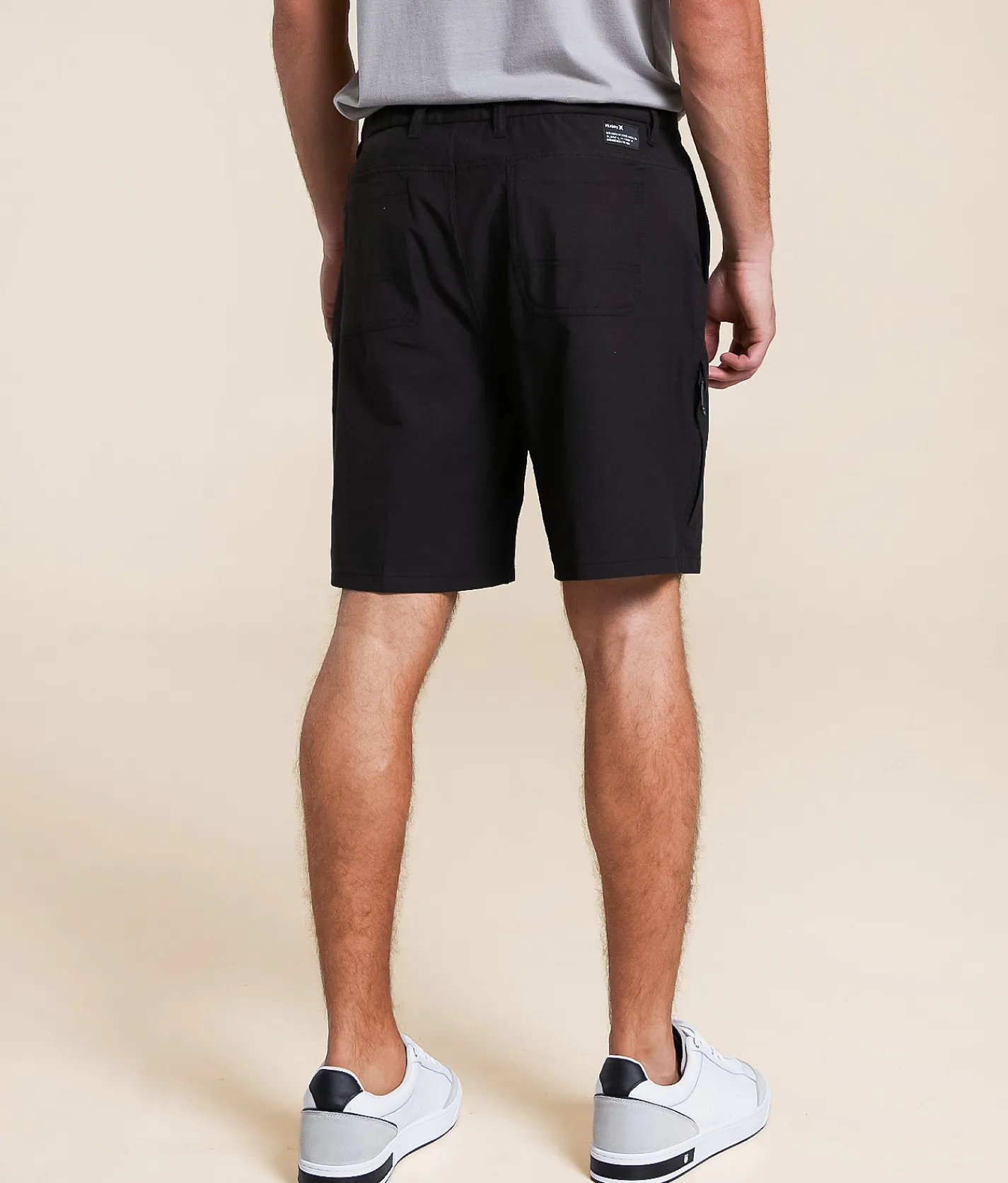 Bottoms|Shorts | Hurley Phantom Nomad Stretch Short Black