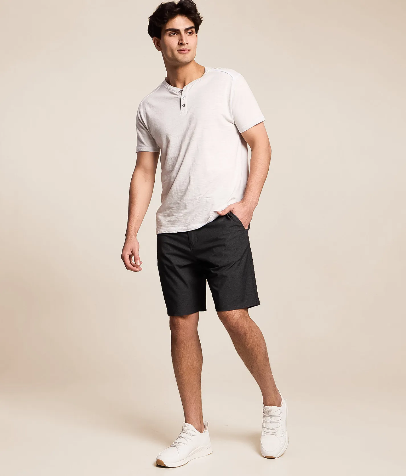 Hurley Phantom Static Hybrid Stretch Short Black Particle
