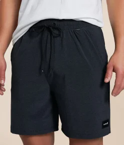 Bottoms|Shorts | Hurley Phantom Static Volley Stretch Short Black
