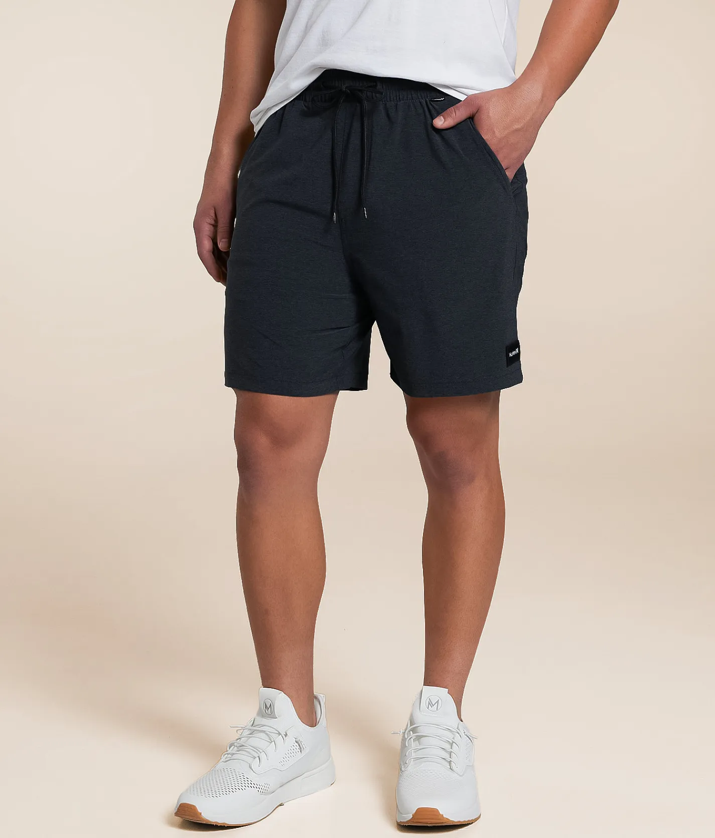 Bottoms|Shorts | Hurley Phantom Static Volley Stretch Short Black