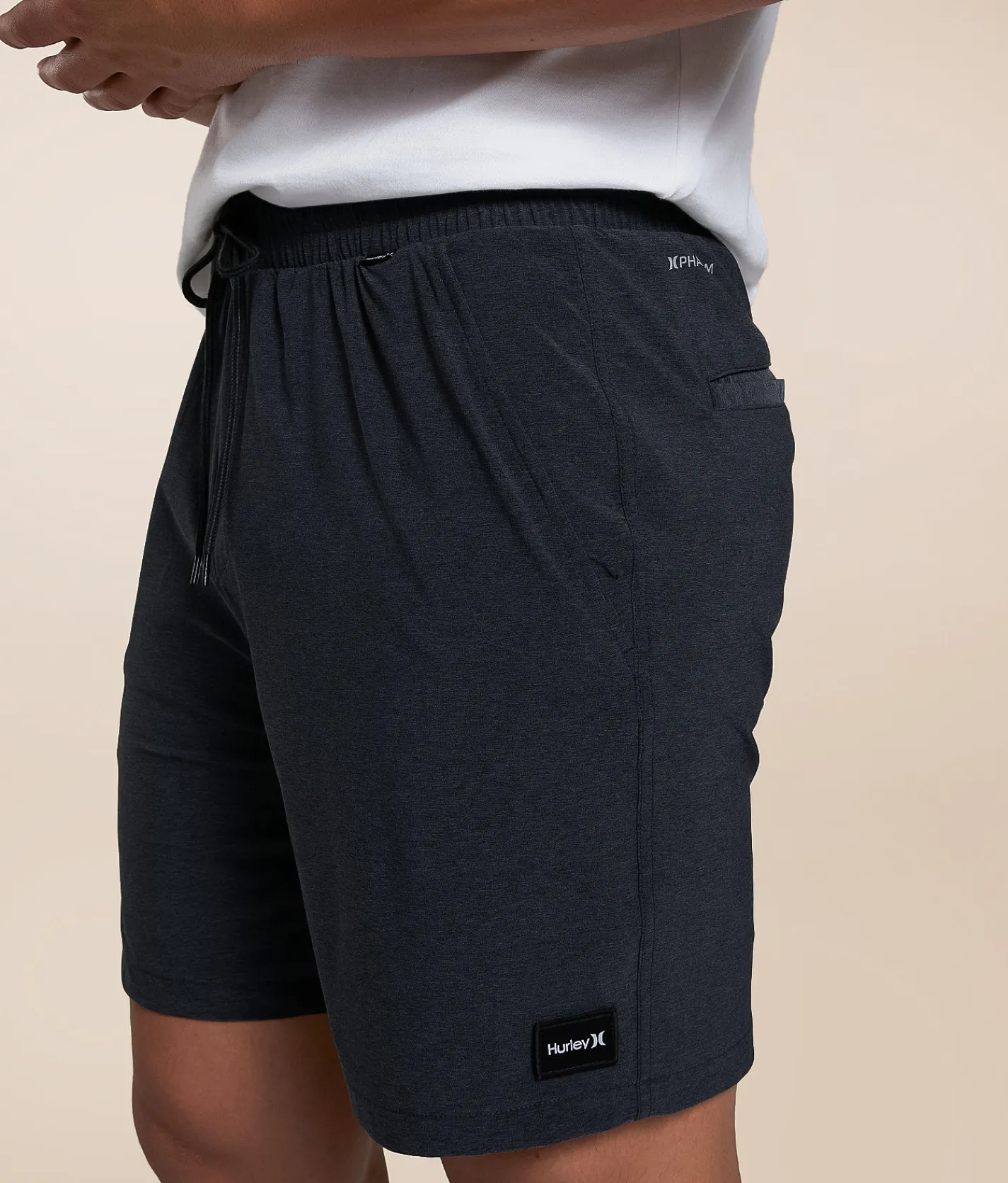 Bottoms|Shorts | Hurley Phantom Static Volley Stretch Short Black