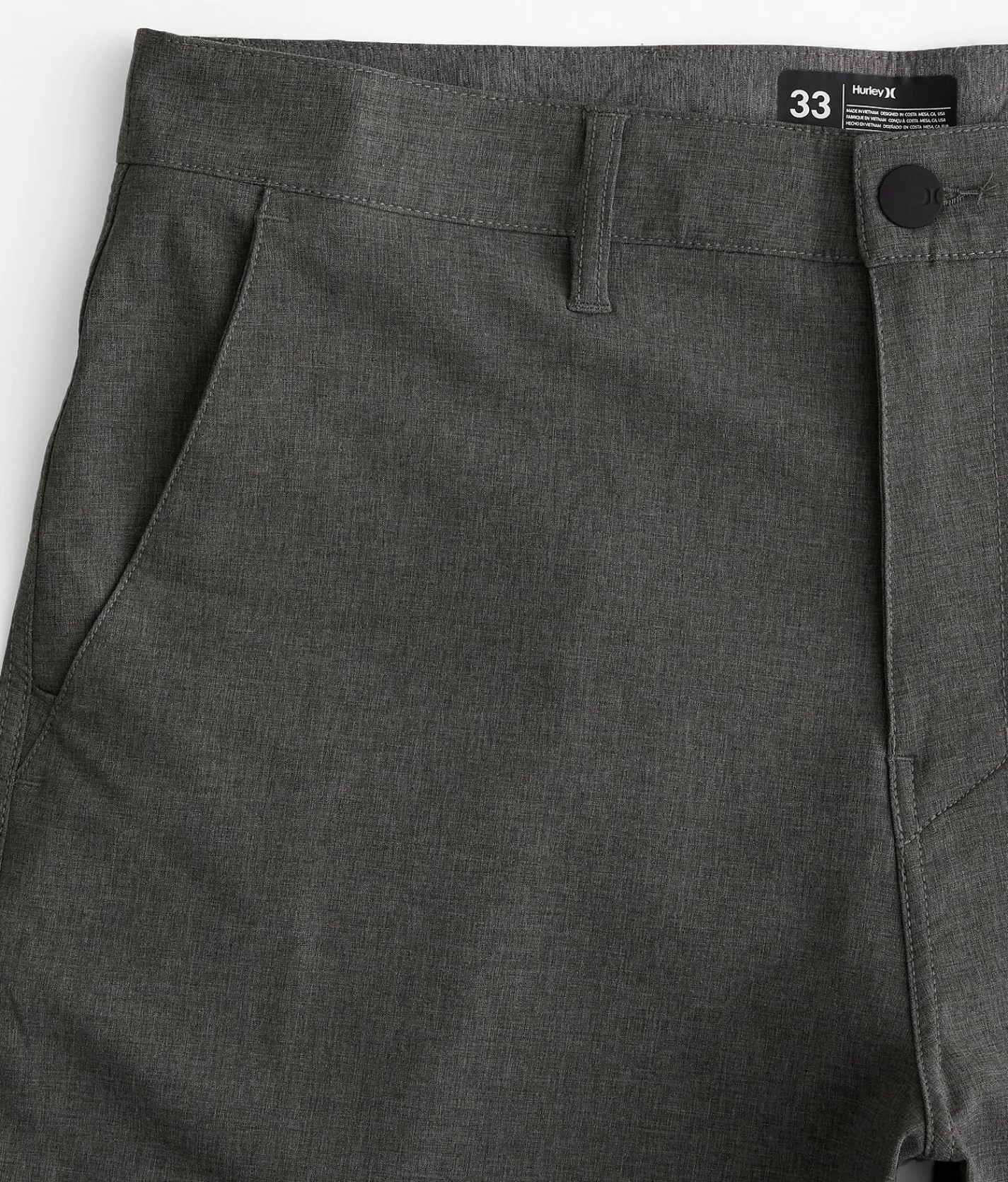 Hurley Phantom Stretch Walkshort Heather Black Discount
