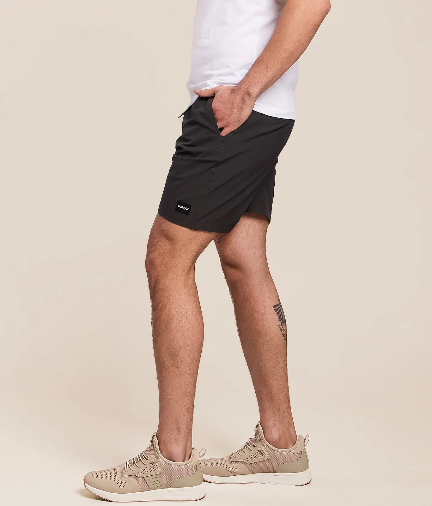 Hurley Phantom Zuma Volley Hybrid Stretch Short Pirate Black Sale