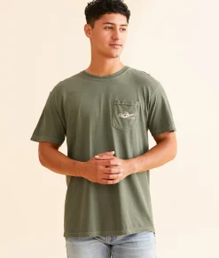 Graphic T-Shirts | Old Row Pheasant Hunt T-Shirt Moss