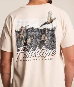 Fieldstone Pheasant T-Shirt Moonbeam Hot