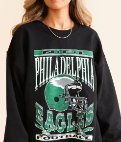 Tops | Junkfood Philadelphia Helmet Pullover Eagles