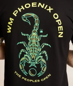 Graphic T-Shirts | Flomotion Phoenix Open Neon Scorpion T-Shirt Black
