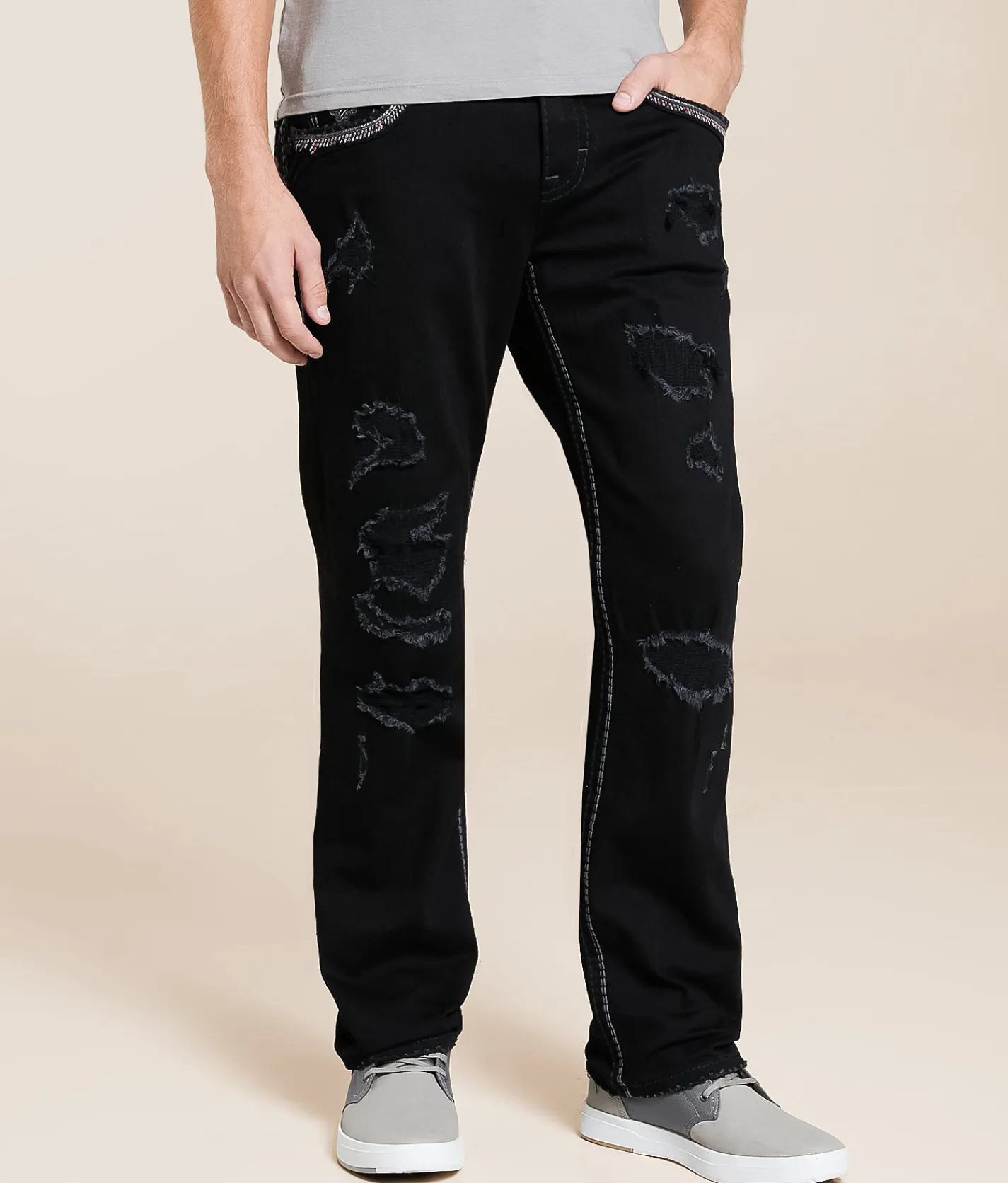 Rock Revival Pictor Straight Stretch Jean Pictor J202 Online
